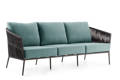 Kapstadt 3er Loungebank Aluminium