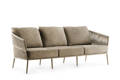 Kapstadt 3er Loungebank Aluminium