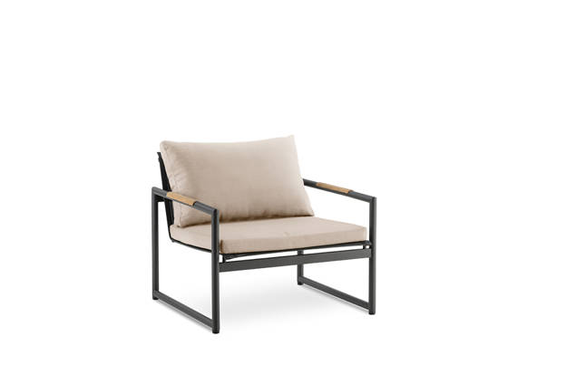 Antwerpen Loungesessel Aluminium