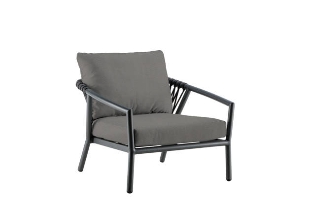 Seattle Loungesessel Aluminium