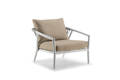 Seattle Loungesessel Aluminium