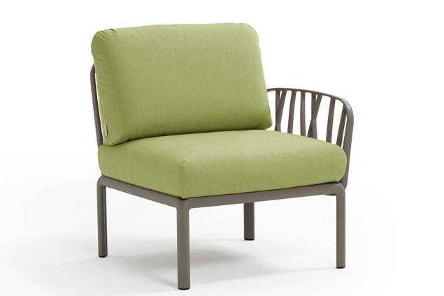 Komodo Fauteuil lounge gauche/droite synthétique