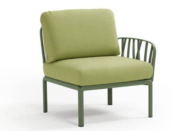 Komodo Fauteuil lounge gauche/droite synthétique