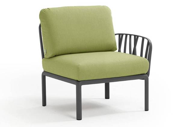 Komodo Fauteuil lounge gauche/droite synthétique