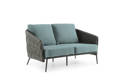 Mali 2.5er Loungebank Aluminium