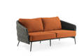 Mali 2.5er Loungebank Aluminium