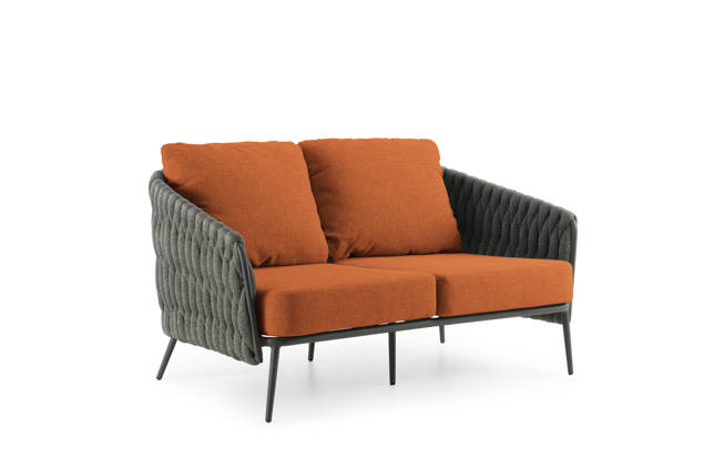 Mali Banc de lounge 2 places aluminium