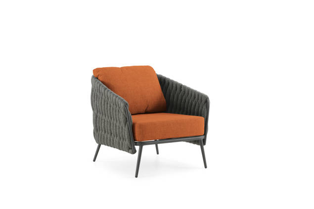 Mali Fauteuil lounge aluminium