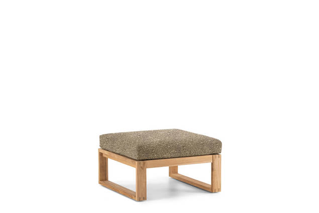 Madeira Gartenhocker Holz