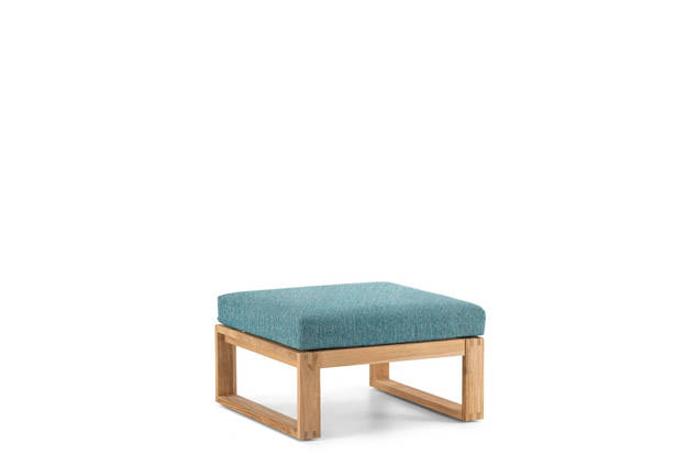 Madeira Gartenhocker Holz