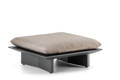 Manhattan Loungehocker Aluminium