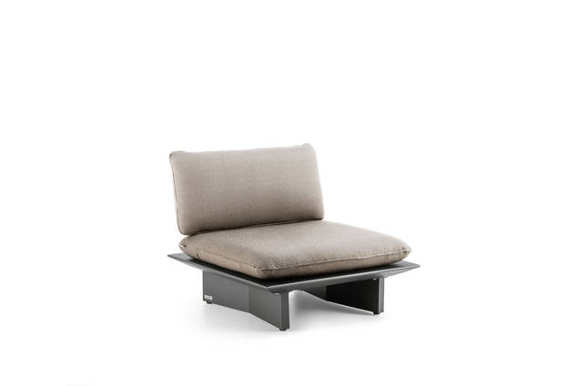 Manhattan Fauteuil lounge aluminium