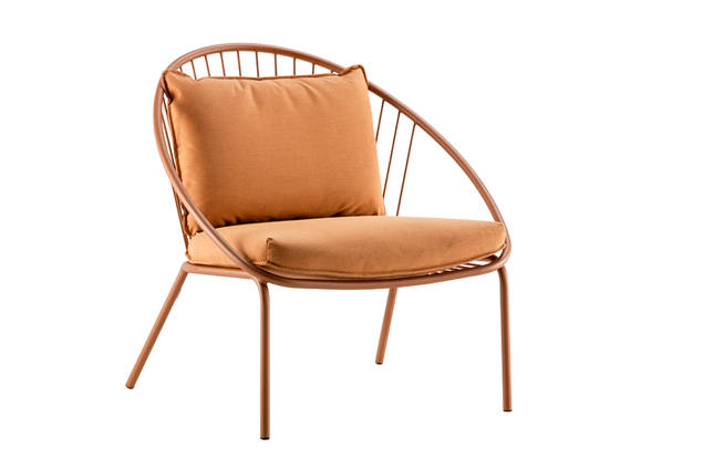 Como Loungesessel Stahl