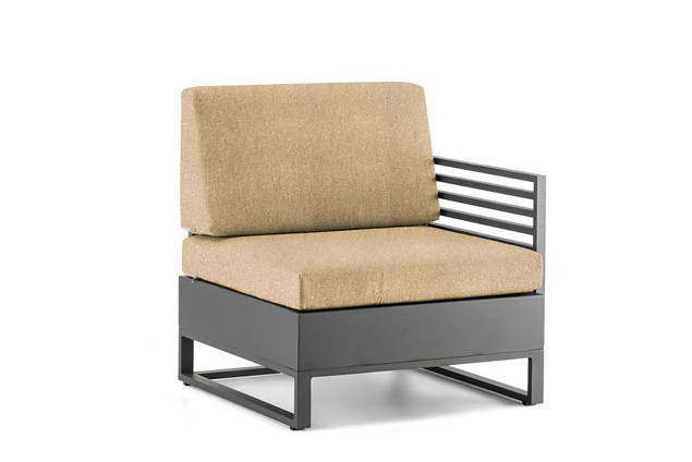 Miami Loungesessel links Aluminium