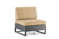 Miami Fauteuil de lounge aluminium