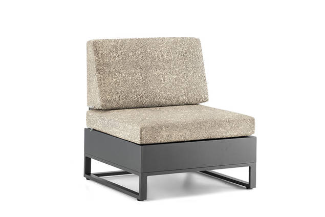 Miami Loungesessel Aluminium