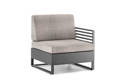Miami Loungesessel links Aluminium