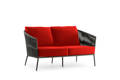 Kapstadt 2er Loungebank Aluminium