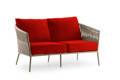 Kapstadt Banc lounge 2 places aluminium