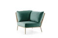 Kapstadt Angle de lounge aluminium