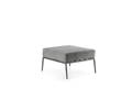 Kapstadt Tabouret de lounge aluminium