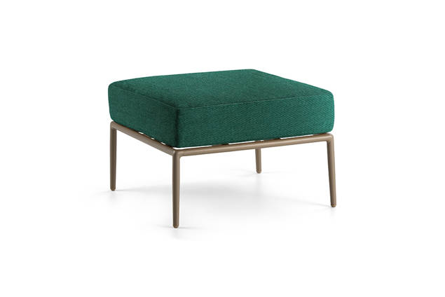 Kapstadt Loungehocker Aluminium