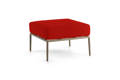 Kapstadt Loungehocker Aluminium