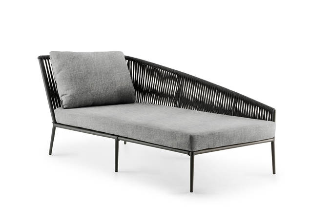 Kapstadt Recamiere links Aluminium