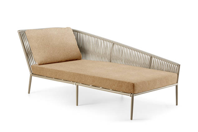 Kapstadt Recamiere links Aluminium