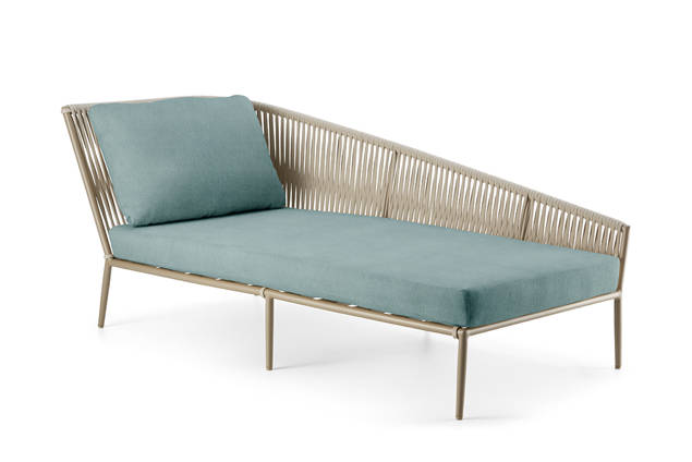 Kapstadt Recamiere links Aluminium