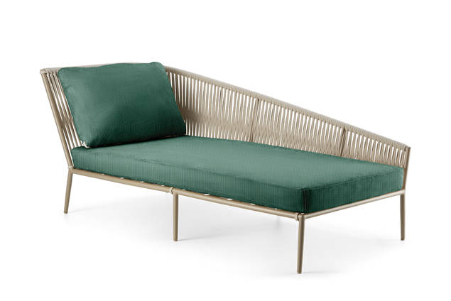 Kapstadt Recamiere links Aluminium