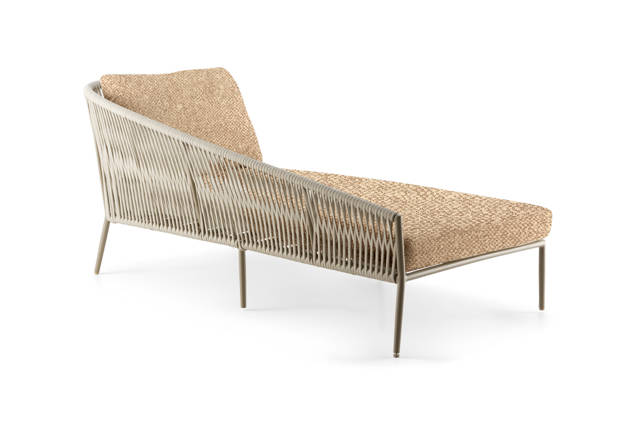 Kapstadt Recamiere rechts Aluminium