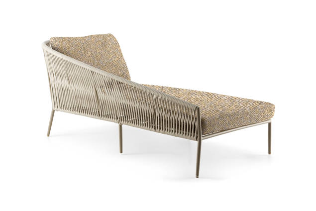 Kapstadt Recamiere rechts Aluminium