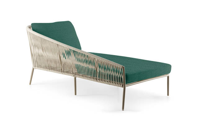 Kapstadt Recamiere rechts Aluminium