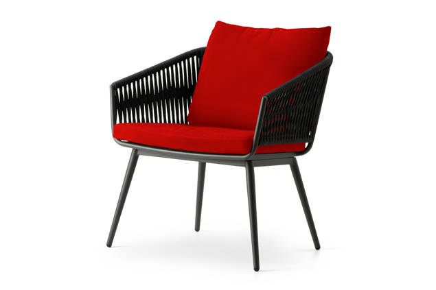 Kapstadt Loungesessel klein Aluminium