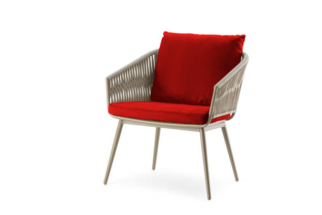 Kapstadt Loungesessel klein Aluminium