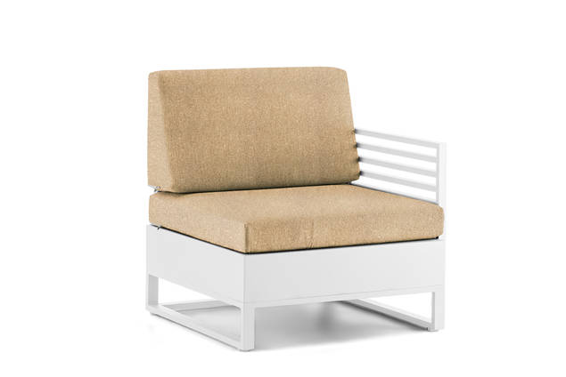 Miami Loungesessel links Aluminium