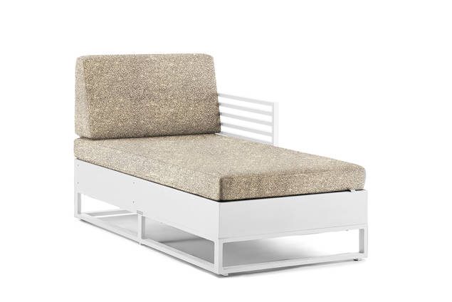 Miami Chaise Longue links Aluminium