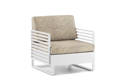 Miami Loungesessel Aluminium