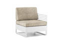 Miami Loungesessel links Aluminium