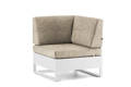 Miami Angle de lounge aluminium