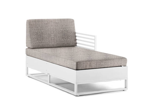 Miami Chaise Longue links Aluminium