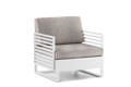 Miami Loungesessel Aluminium