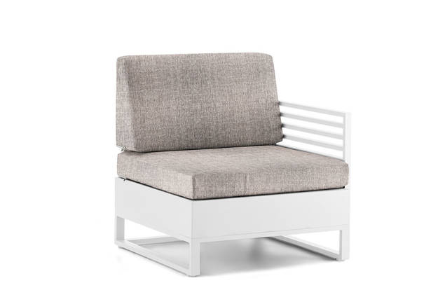 Miami Loungesessel links Aluminium