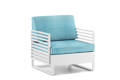 Miami Loungesessel Aluminium