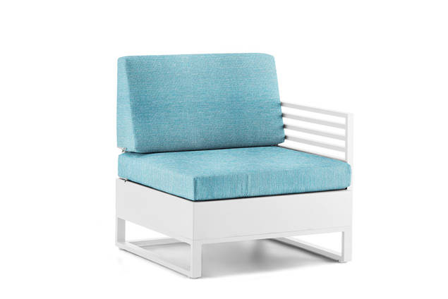 Miami Loungesessel links Aluminium