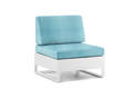 Miami Loungesessel Aluminium