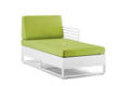 Miami Chaise longue gauche aluminium