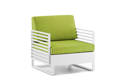 Miami Loungesessel Aluminium
