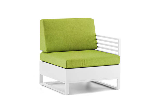 Miami Loungesessel links Aluminium